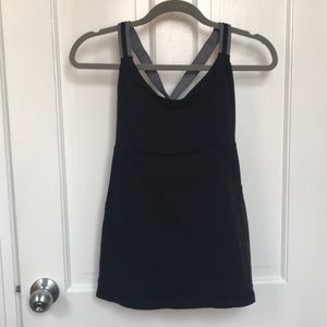 Lululemon Black & Grey Tank